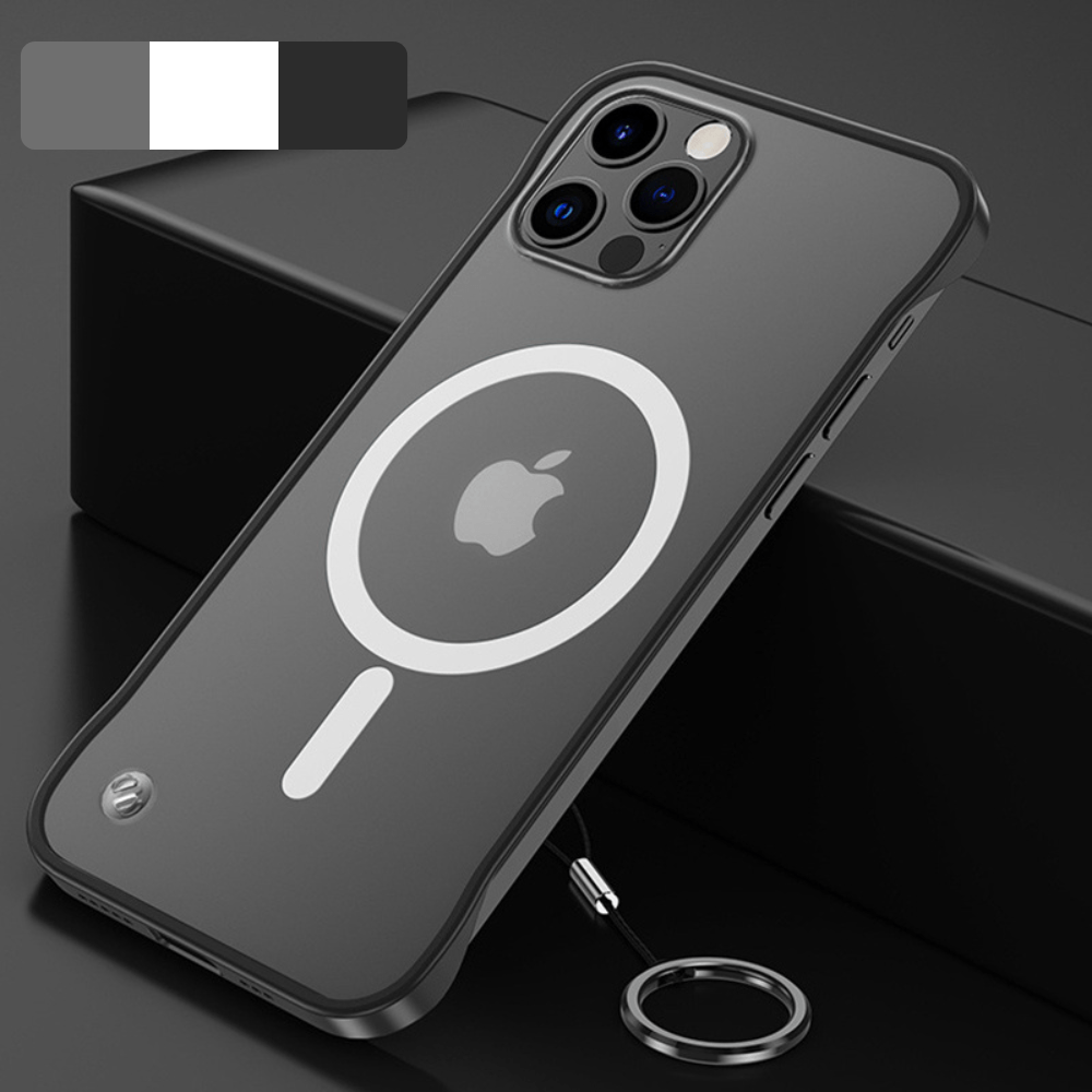 Ultra-Dünne Magnetische Transparente Apple iPhone Hülle | Premium Stoßfeste Schlanke Randlose Klare Wasserabweisende Schutzhülle mit Magsafe - Phone Heaven Zone
