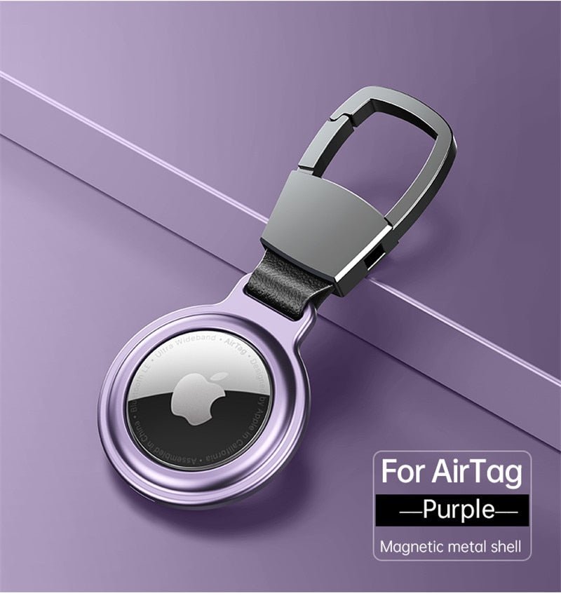 Premium AirTag Metallhülle mit Keychain